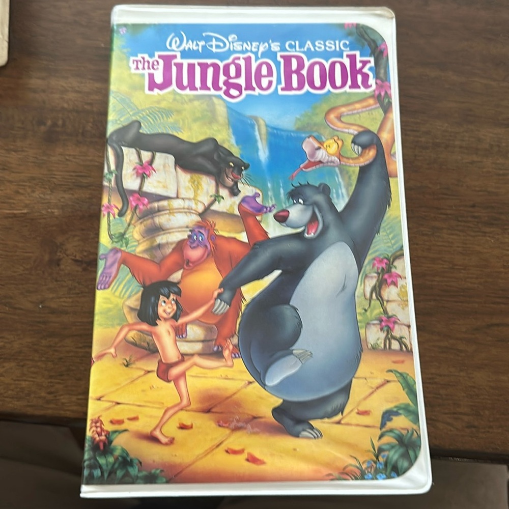 The classics black diamond VHS of The Jungle Book